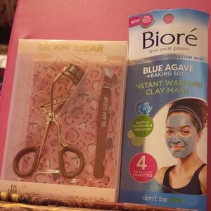 Blue Agave Clay Mask & Glam Gear Eye Lash Set